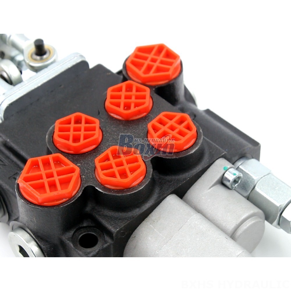 P40-G12-G38-OT-QTW Manual and Joystick 2 Spool Monoblock Directional Valve | Manufacturer & Global Supplier detail image